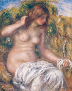 Kvinde ved foråret af Pierre Auguste Renoir